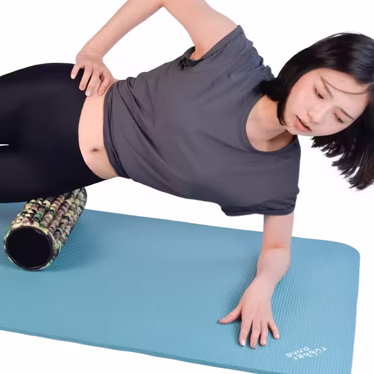 厚舒瑜珈運動墊-紫色